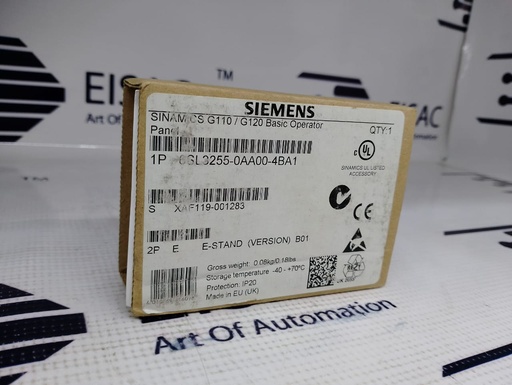 6SL3255-0AA00-4BA1