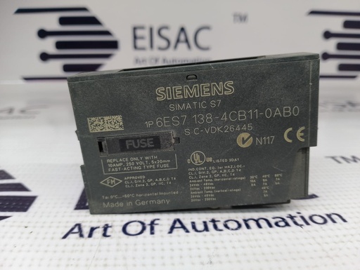 (USED) 6ES7138-4CB11-0AB0
