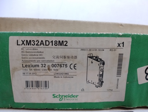 (NEW OPEN BOX) LXM32AD18M2