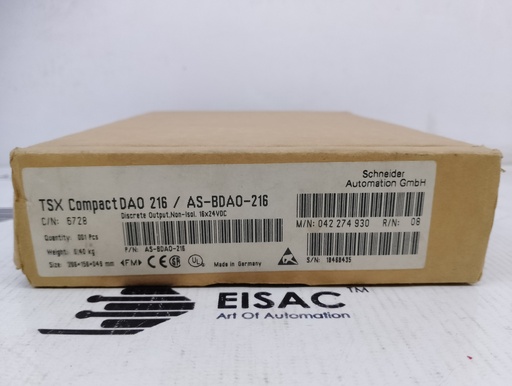 (NEW SEALED) DA0 216/AS-BDA0-216