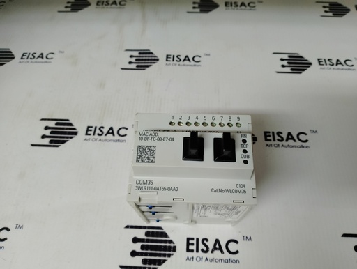 (NEW NO BOX) 3WL9111-0AT65-0AA0 COM35 PROFINET IO and MODBUS Module