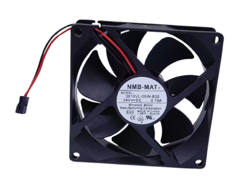 Fan 3610VL-05W-B30 ( 24VDC-0.19A) (90X90X25mm Dc fan - 2 wire)