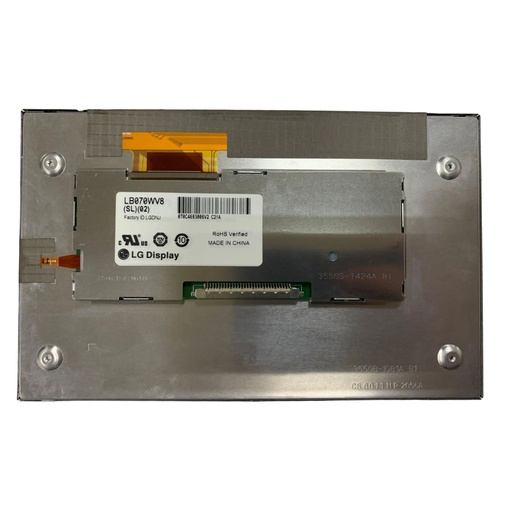 LCD LB070WV8 SL 02 - 105 X 177 mm 7" 30 Pins Connectors