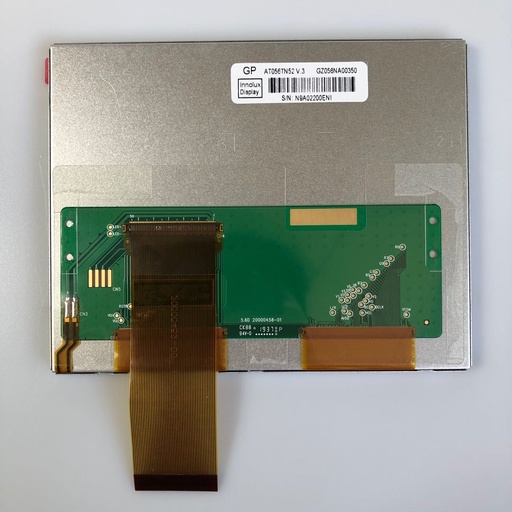 LCD AT056TN52 V.3 - (USED) 100 X 125 mm 5.6" - 50 Pins FPC